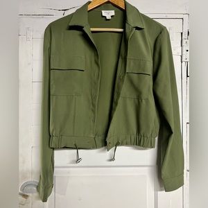 Everly Cropped Utility Jacket